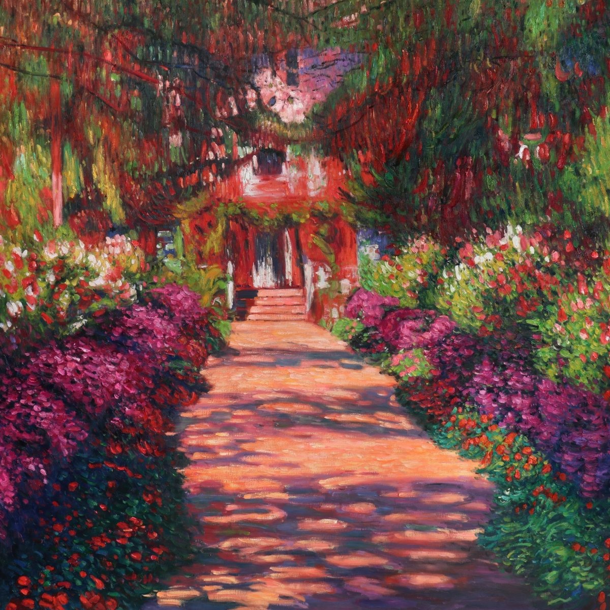 Pathway in Monet's Garden | Claude Monet | Ave Legato Art Prints