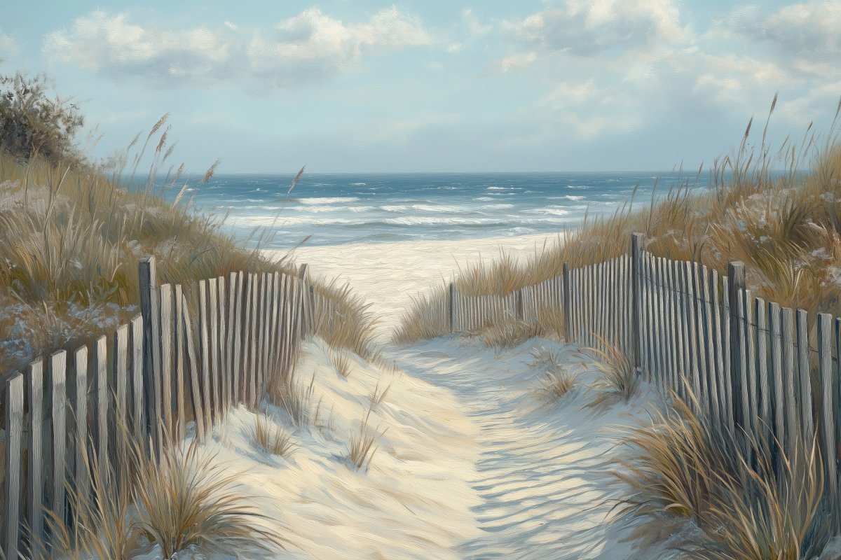 Pathway to the Beach | Ave Legato | Ave Legato Art Prints