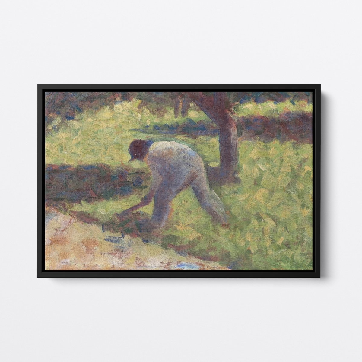 Peasant With A Hoe | Georges Seurat | Ave Legato Art Prints