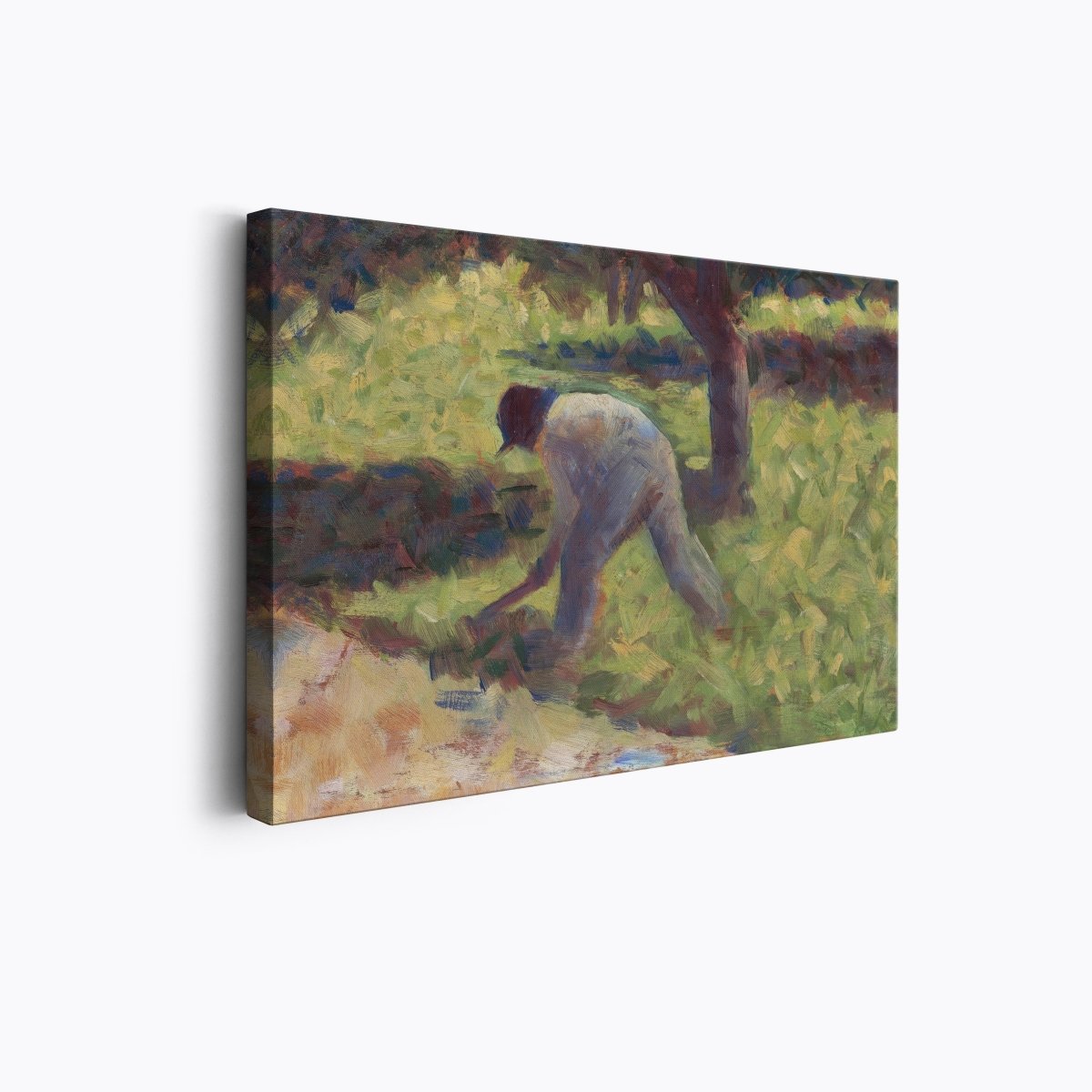 Peasant With A Hoe | Georges Seurat | Ave Legato Art Prints