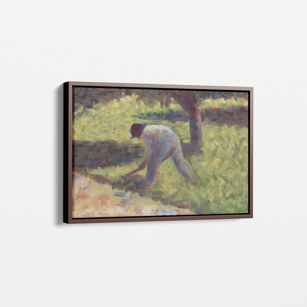 Peasant With A Hoe | Georges Seurat | Ave Legato Art Prints