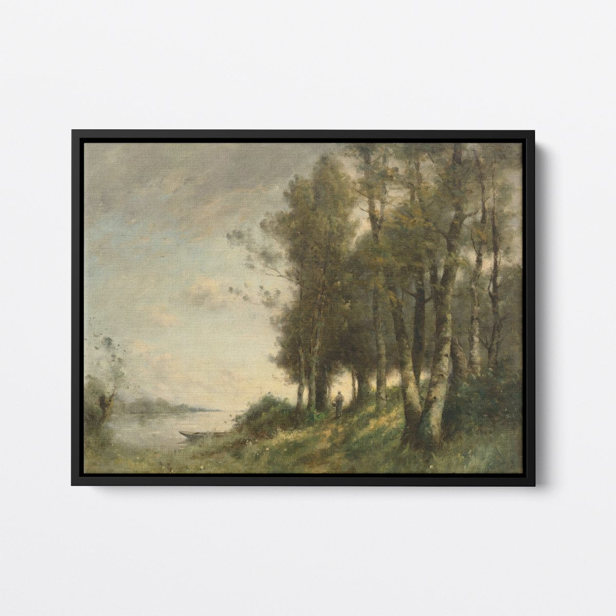 Peasant Woman by the Water | Paul Trouillebert | Ave Legato Art Prints