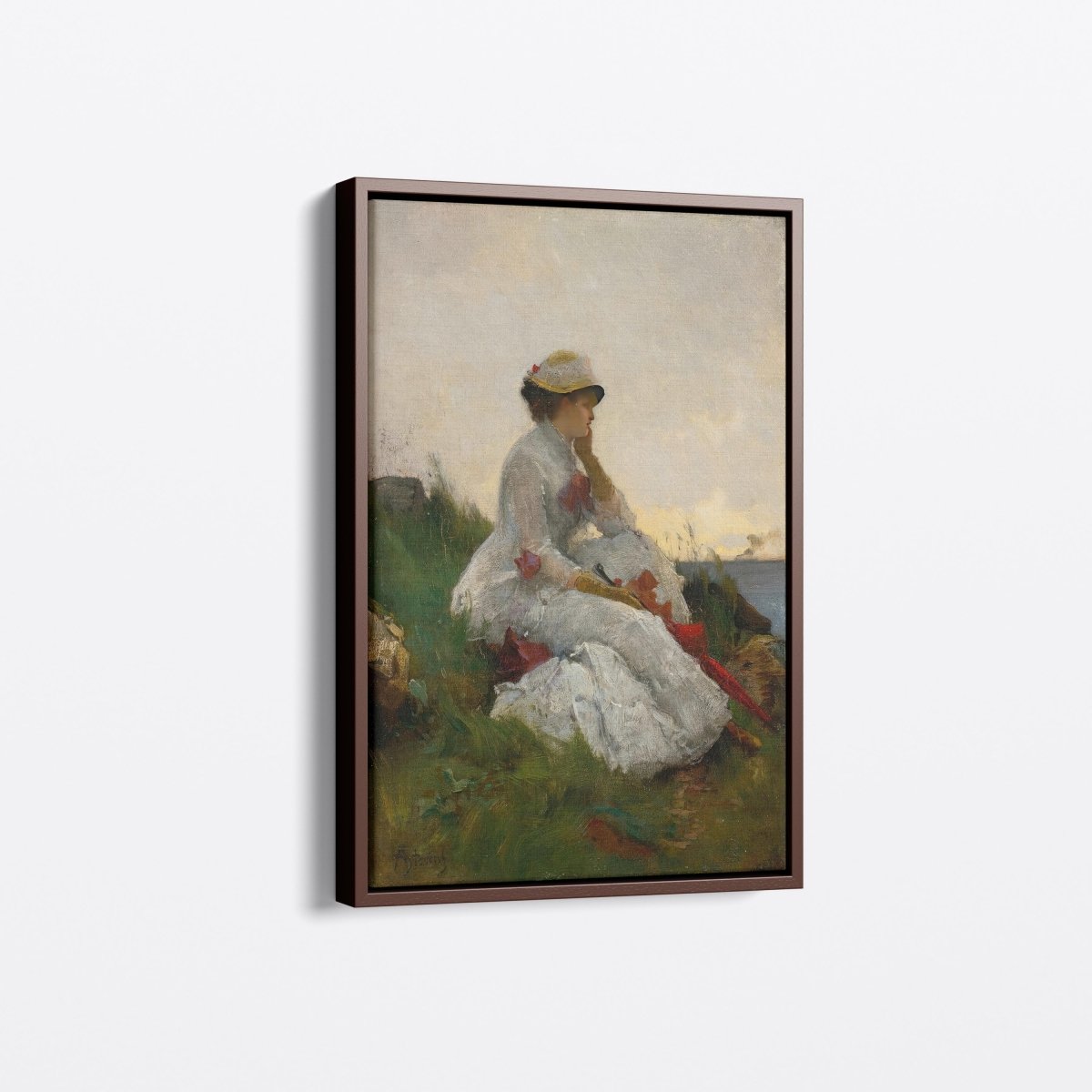 Pensive | Alfred Stevens | Ave Legato Art Prints