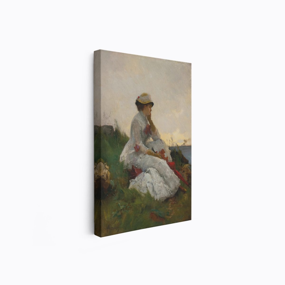 Pensive | Alfred Stevens | Ave Legato Art Prints