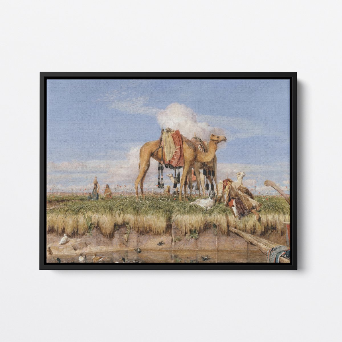 People and Camels | John Frederick Lewis | Ave Legato Art Prints