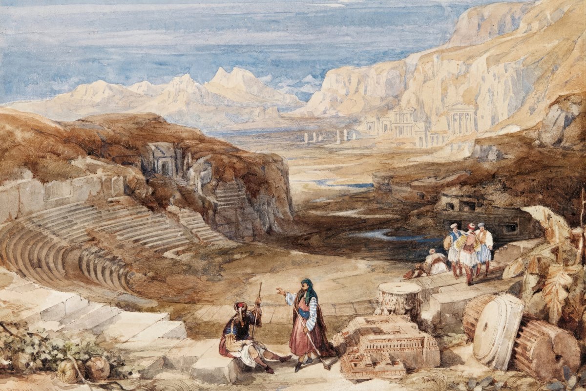 Petra, Jordan | David Roberts | Ave Legato Art Prints