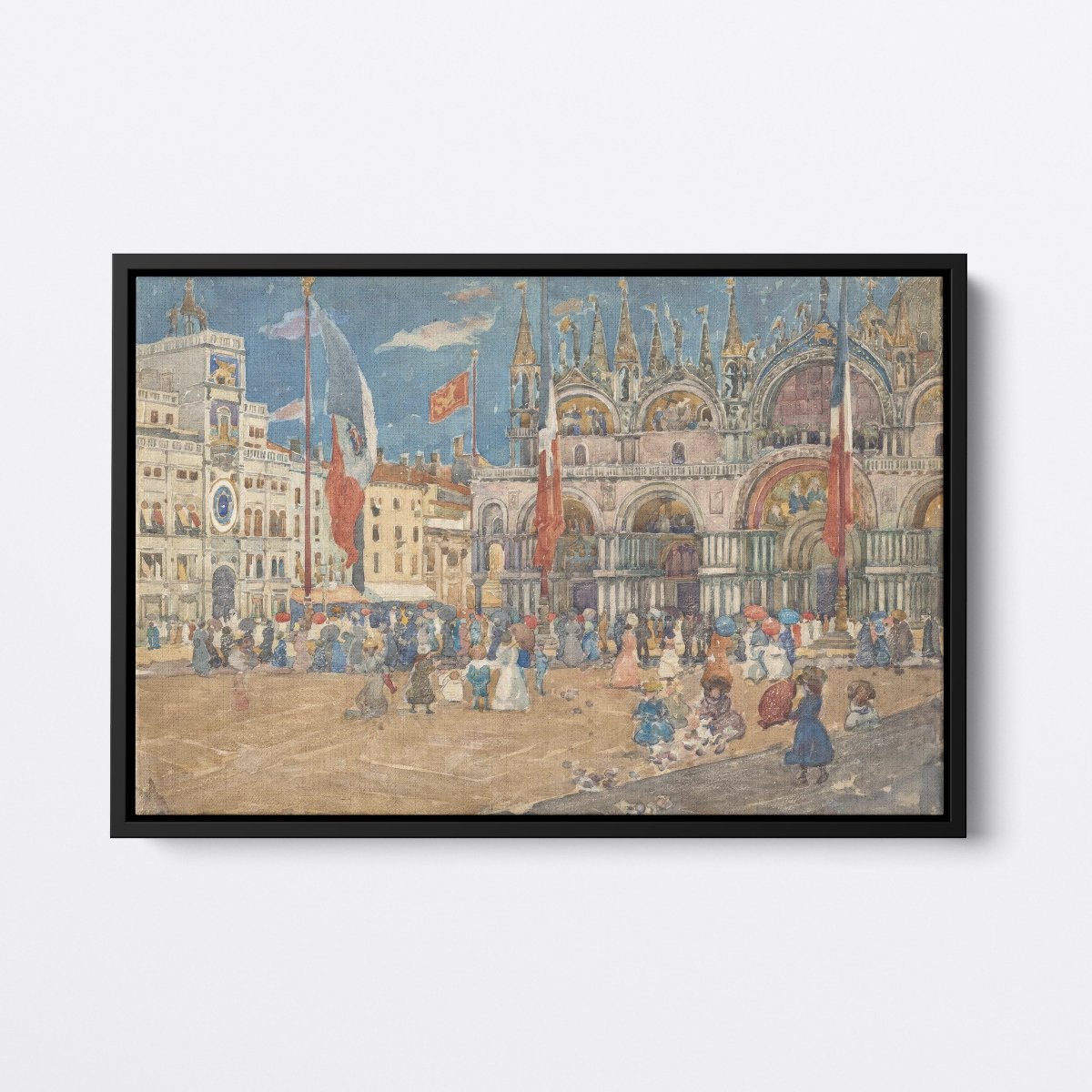 Piazza San Marco, Venice, Italy | John Sargent | Ave Legato Art Prints