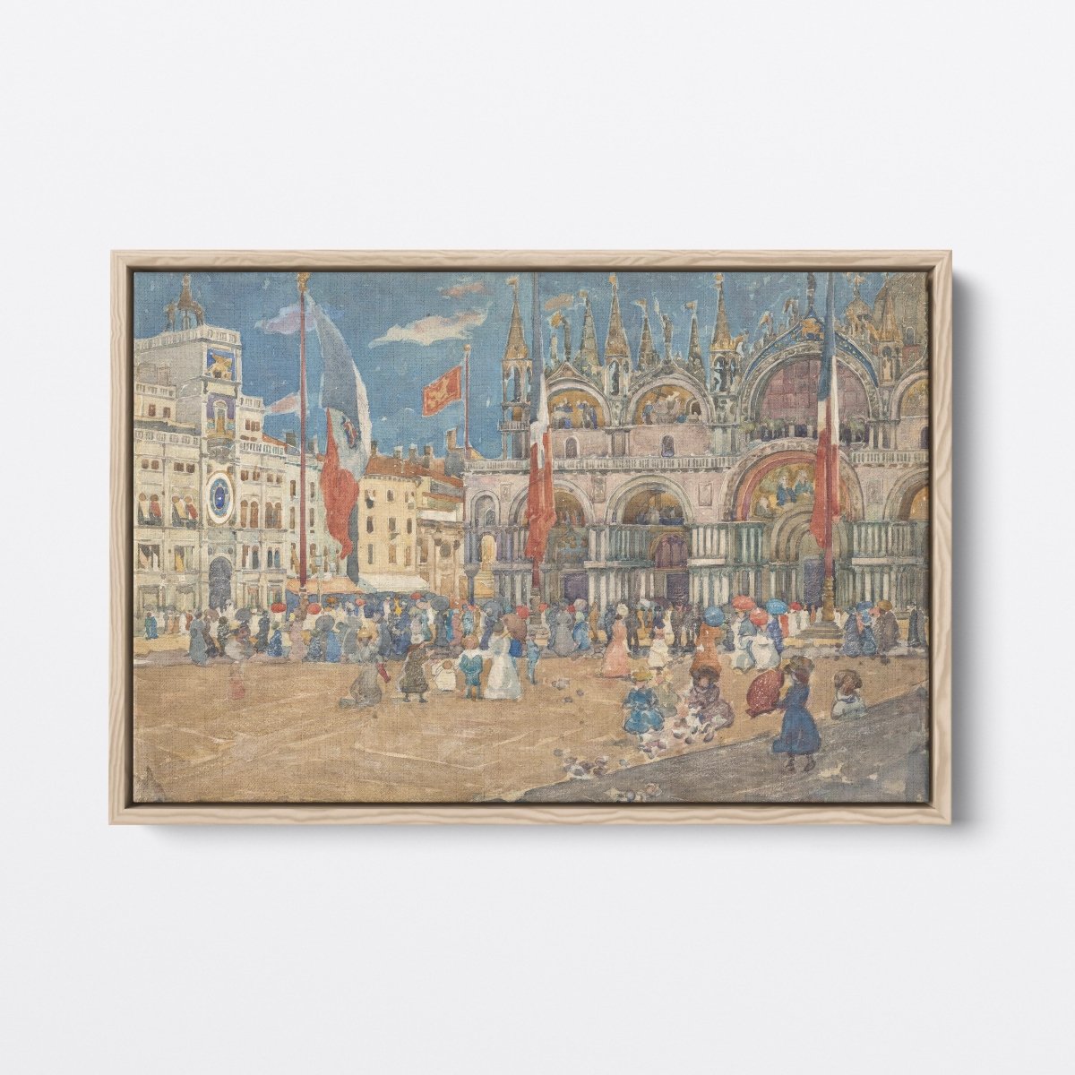 Piazza San Marco, Venice, Italy | John Sargent | Ave Legato Art Prints