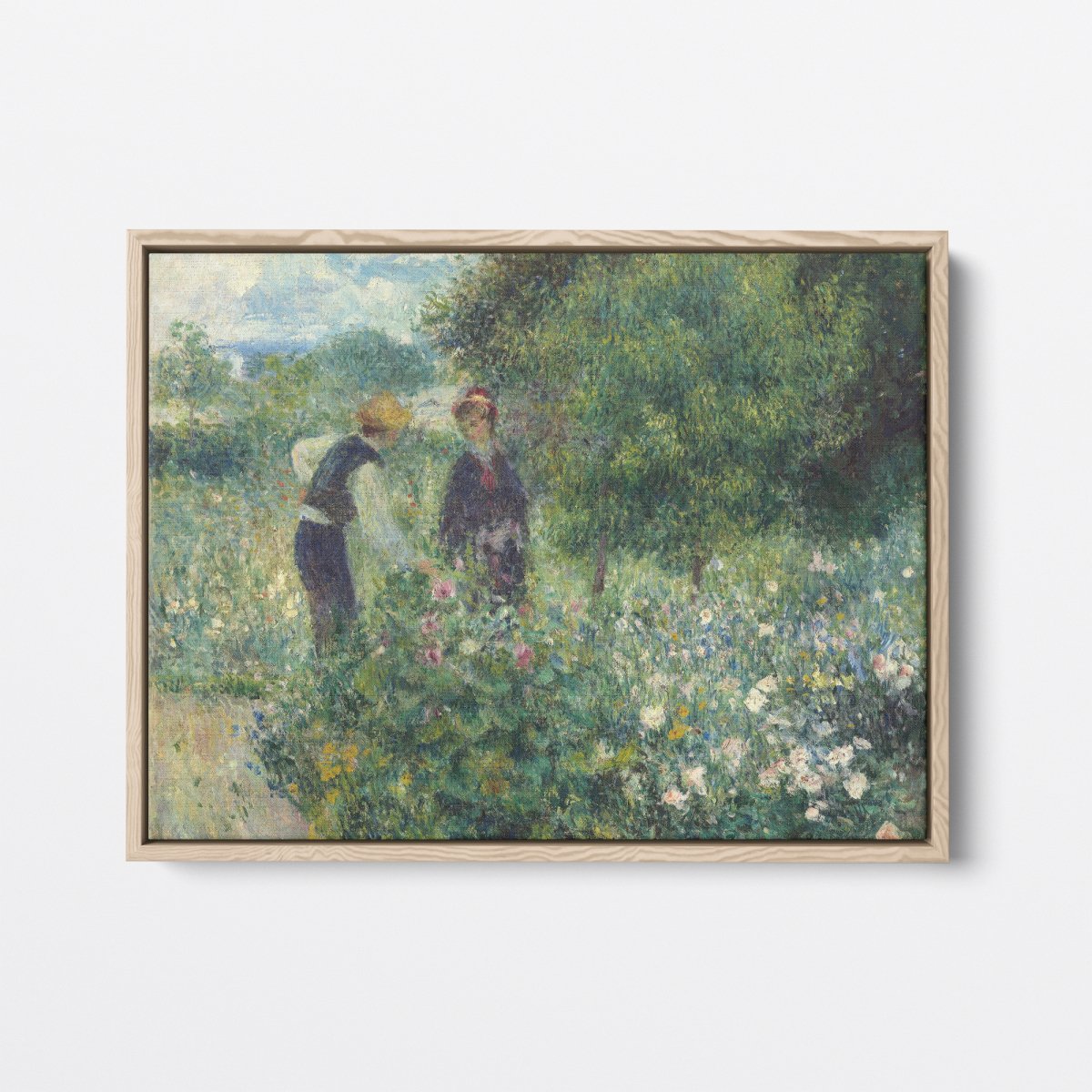 Picking Flowers | Pierre - Auguste Renoir | Ave Legato Art Prints