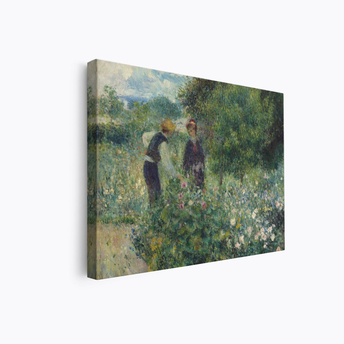 Picking Flowers | Pierre - Auguste Renoir | Ave Legato Art Prints