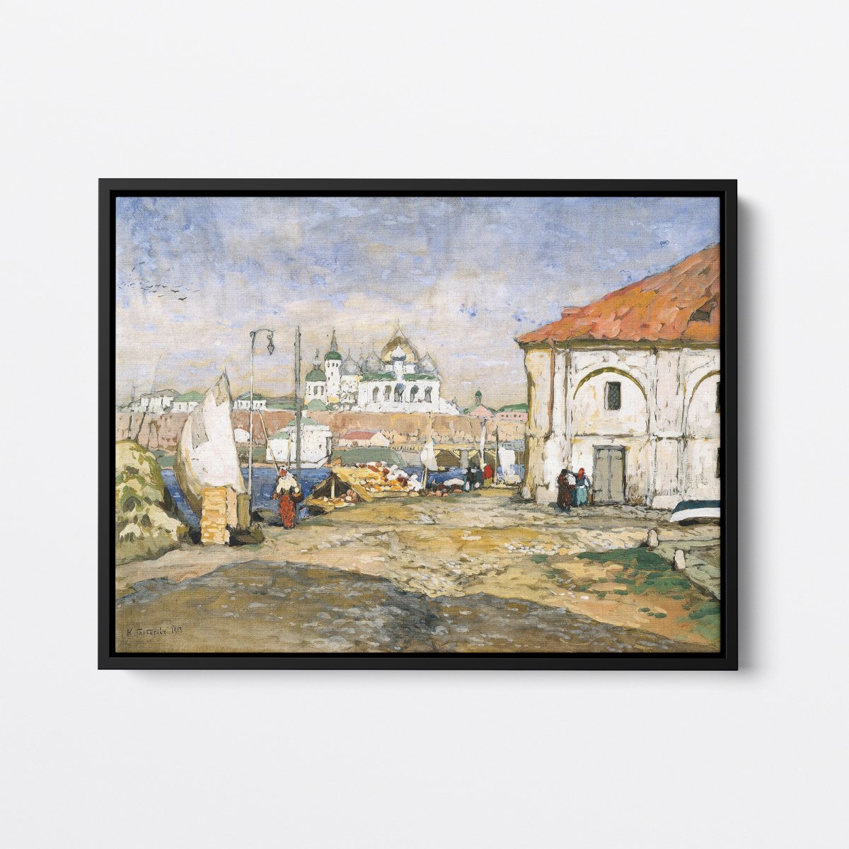 Pier in the Old Town | Konstantin Gorbatov | Ave Legato Art Prints