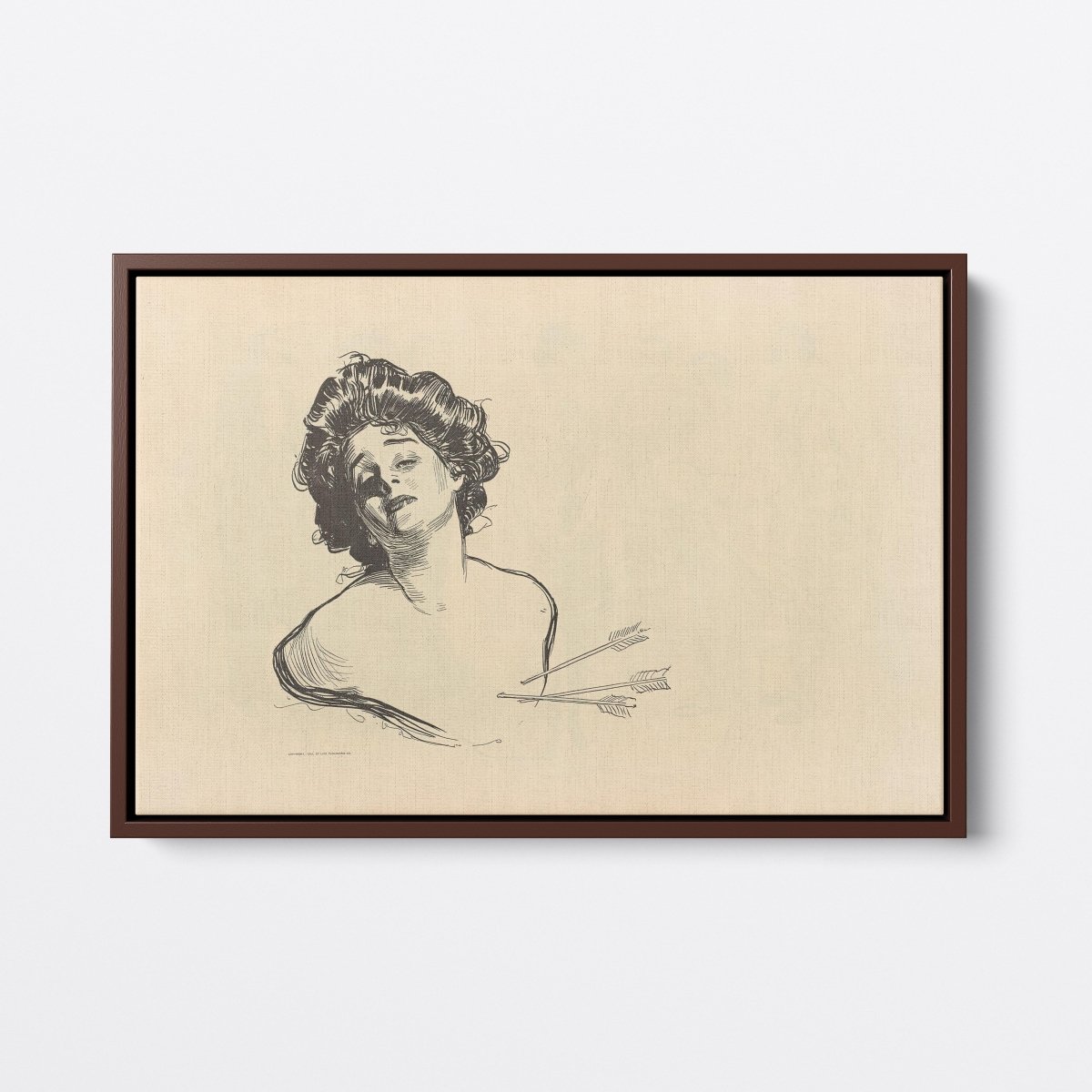 Pierced in the Heart | Charles Dana Gibson | Ave Legato Art Prints