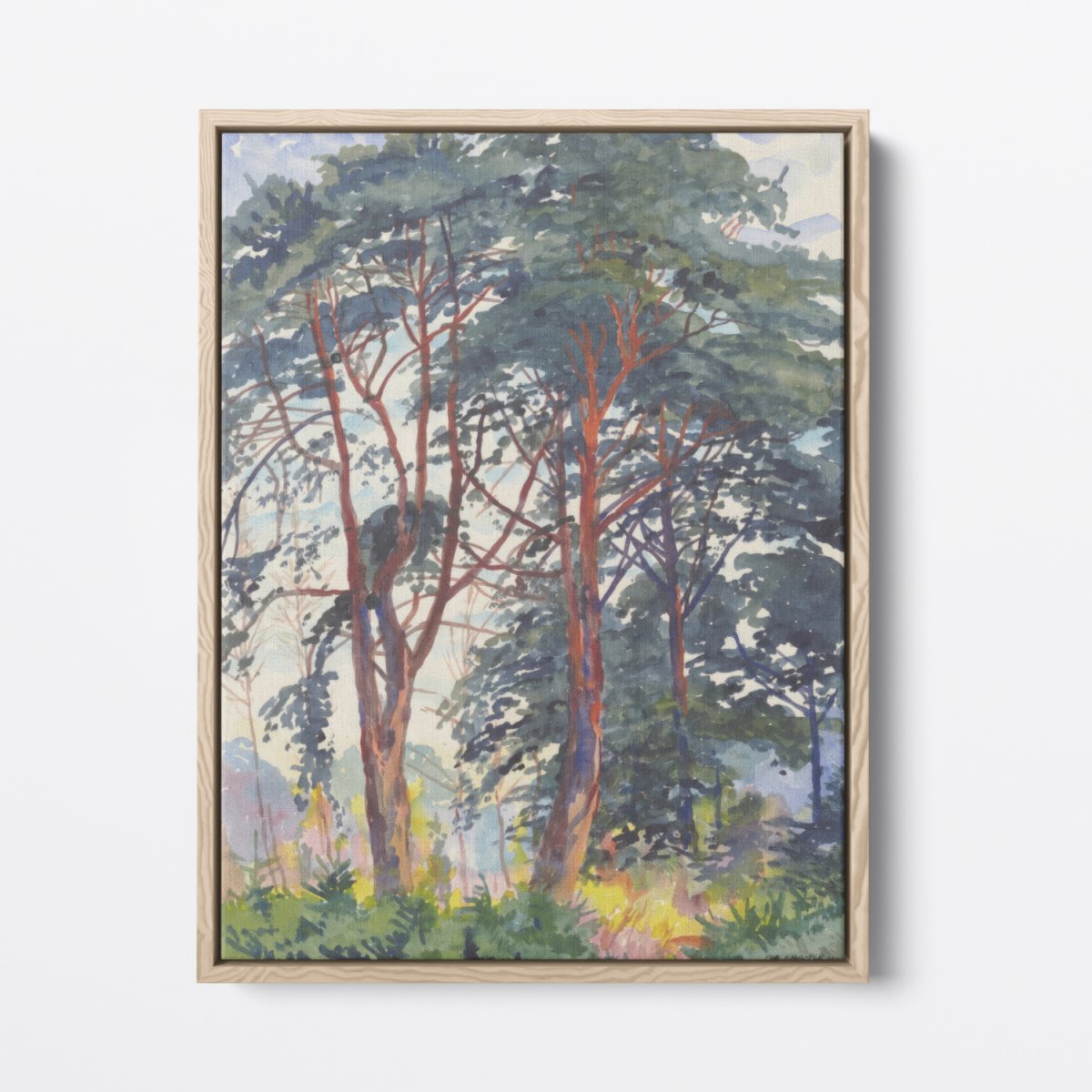 Pine Forest (Franck) | Ave Legato | Ave Legato Art Prints