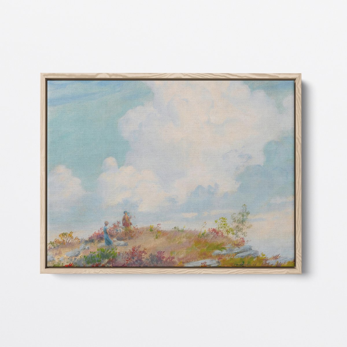 Pink Cloud Over Mountain | Charles Curran | Ave Legato Art Prints