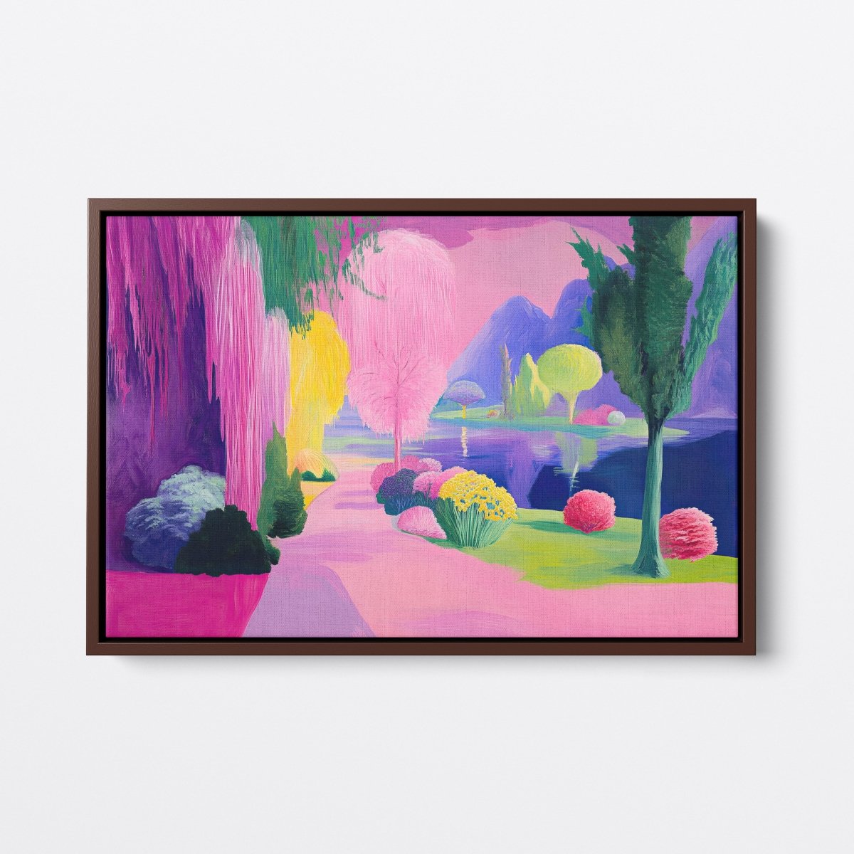 Pink Surreal Landscape | Ave Legato | Ave Legato Art Prints