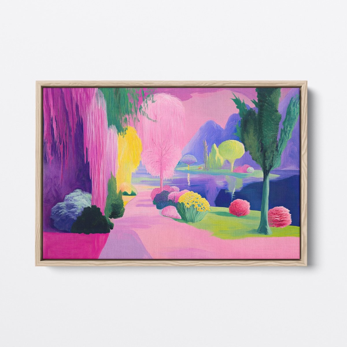 Pink Surreal Landscape | Ave Legato | Ave Legato Art Prints