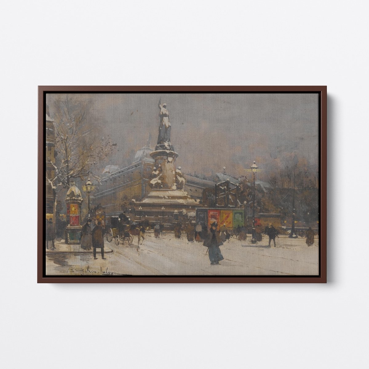 Place de la République | Eugene Galien - Laloue | Ave Legato Art Prints