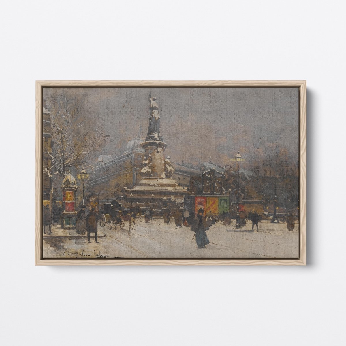 Place de la République | Eugene Galien - Laloue | Ave Legato Art Prints