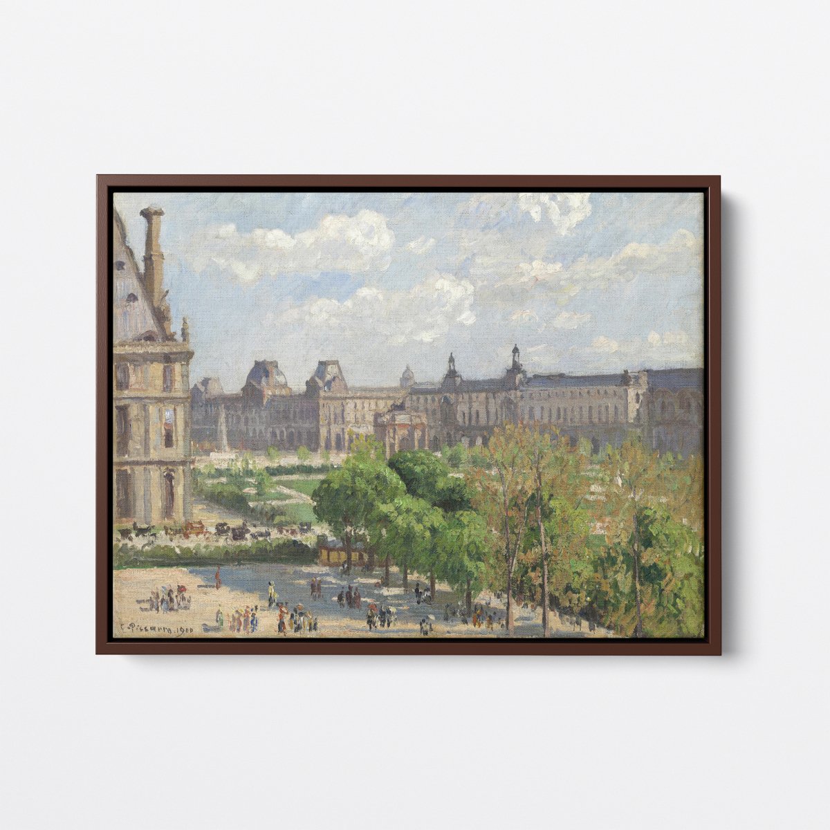 Place du Carrousel | Camille Pissarro | Ave Legato Art Prints