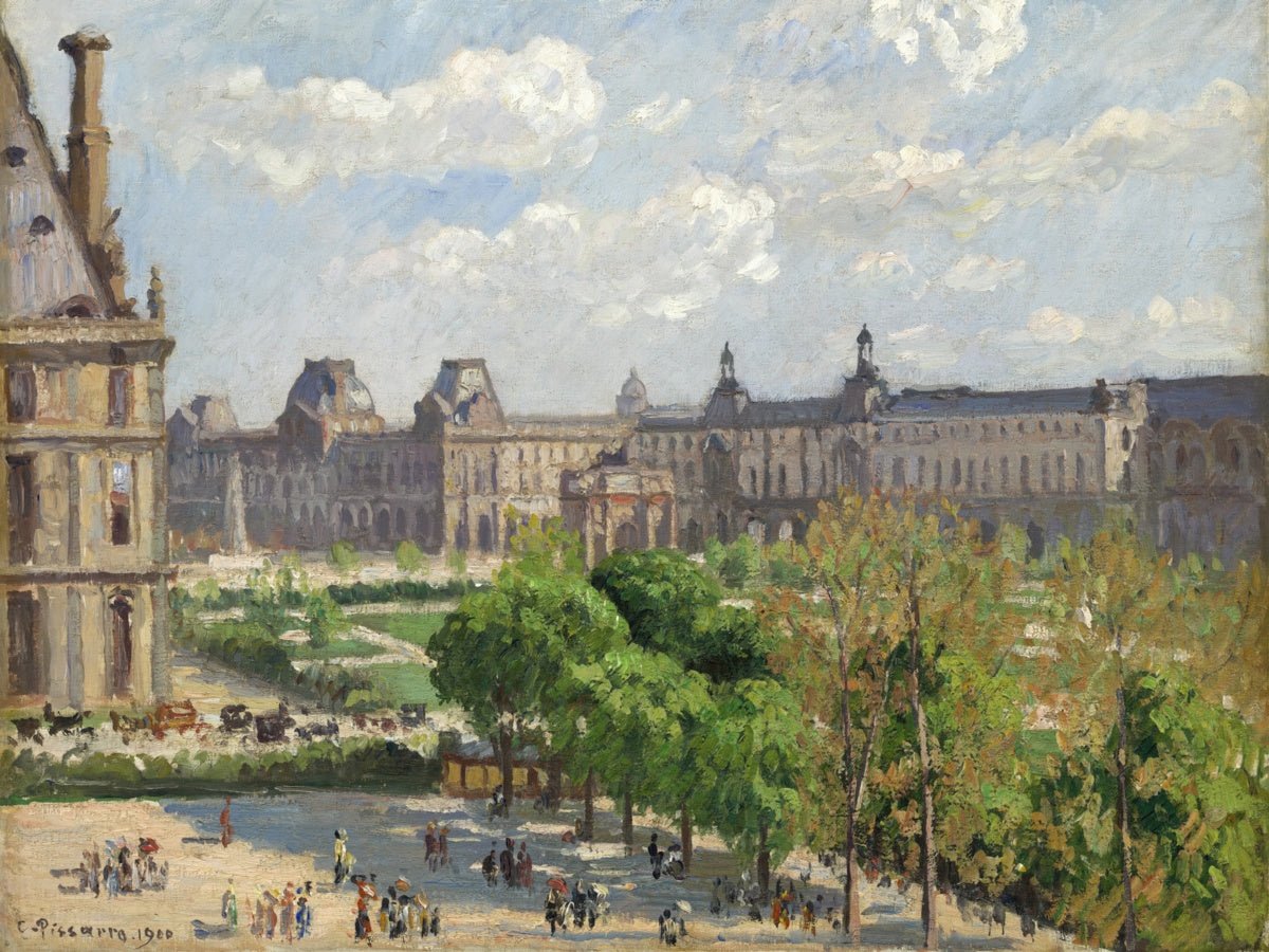 Place du Carrousel | Camille Pissarro | Ave Legato Art Prints