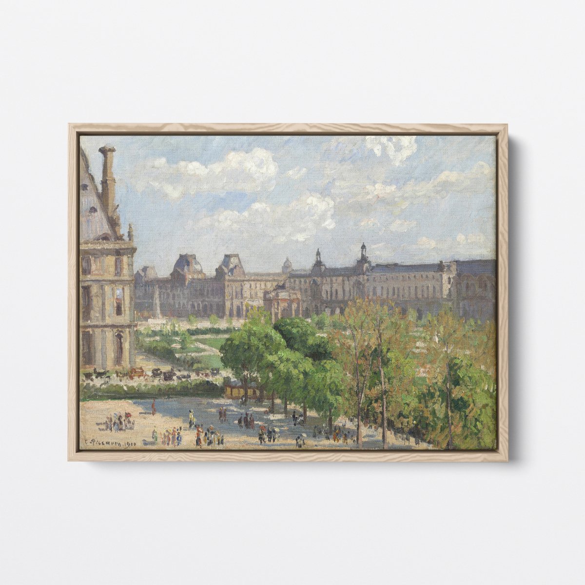 Place du Carrousel | Camille Pissarro | Ave Legato Art Prints