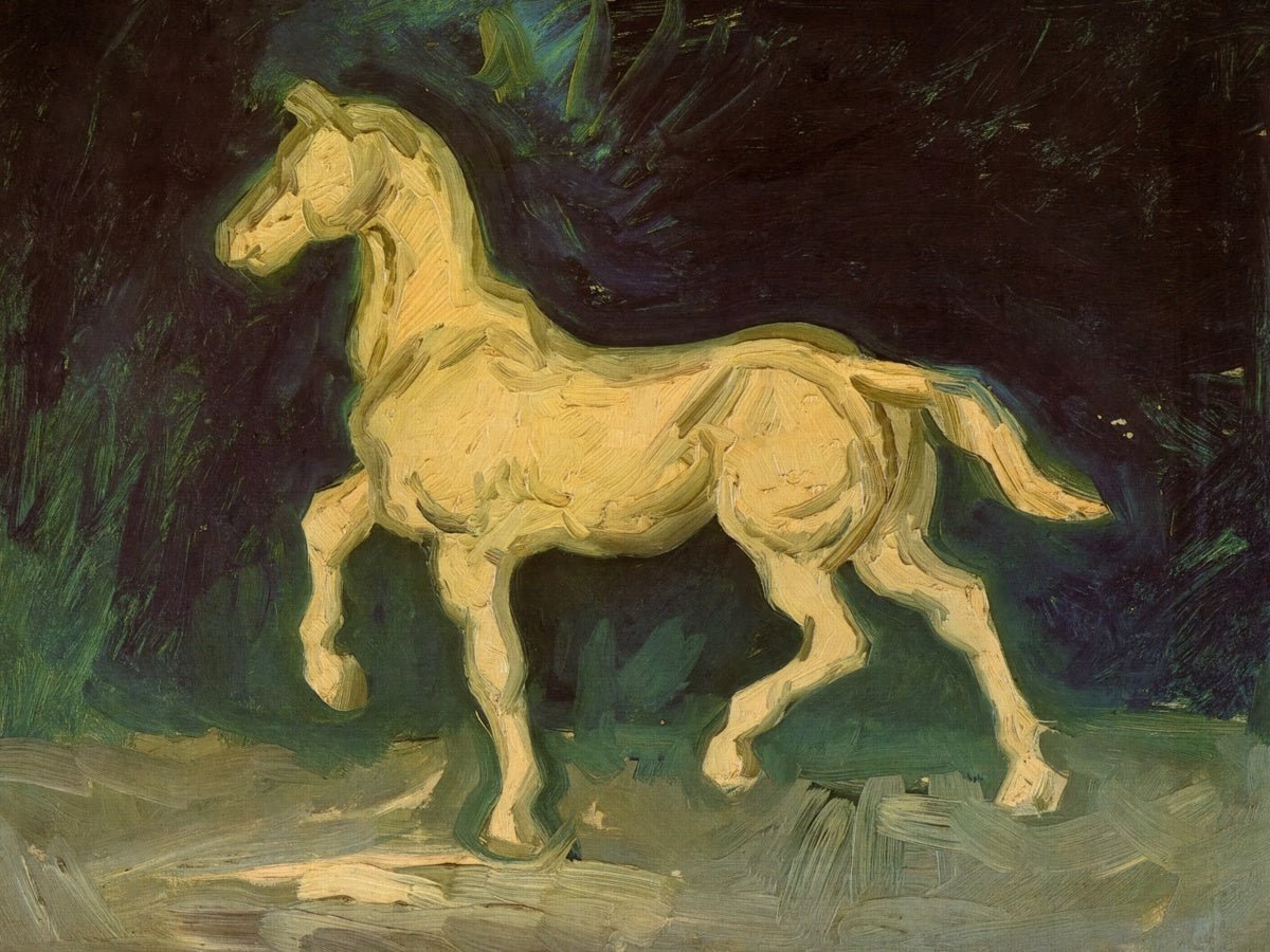 Plaster Statuette of a Horse | Vincent van Gogh | Ave Legato Art Prints