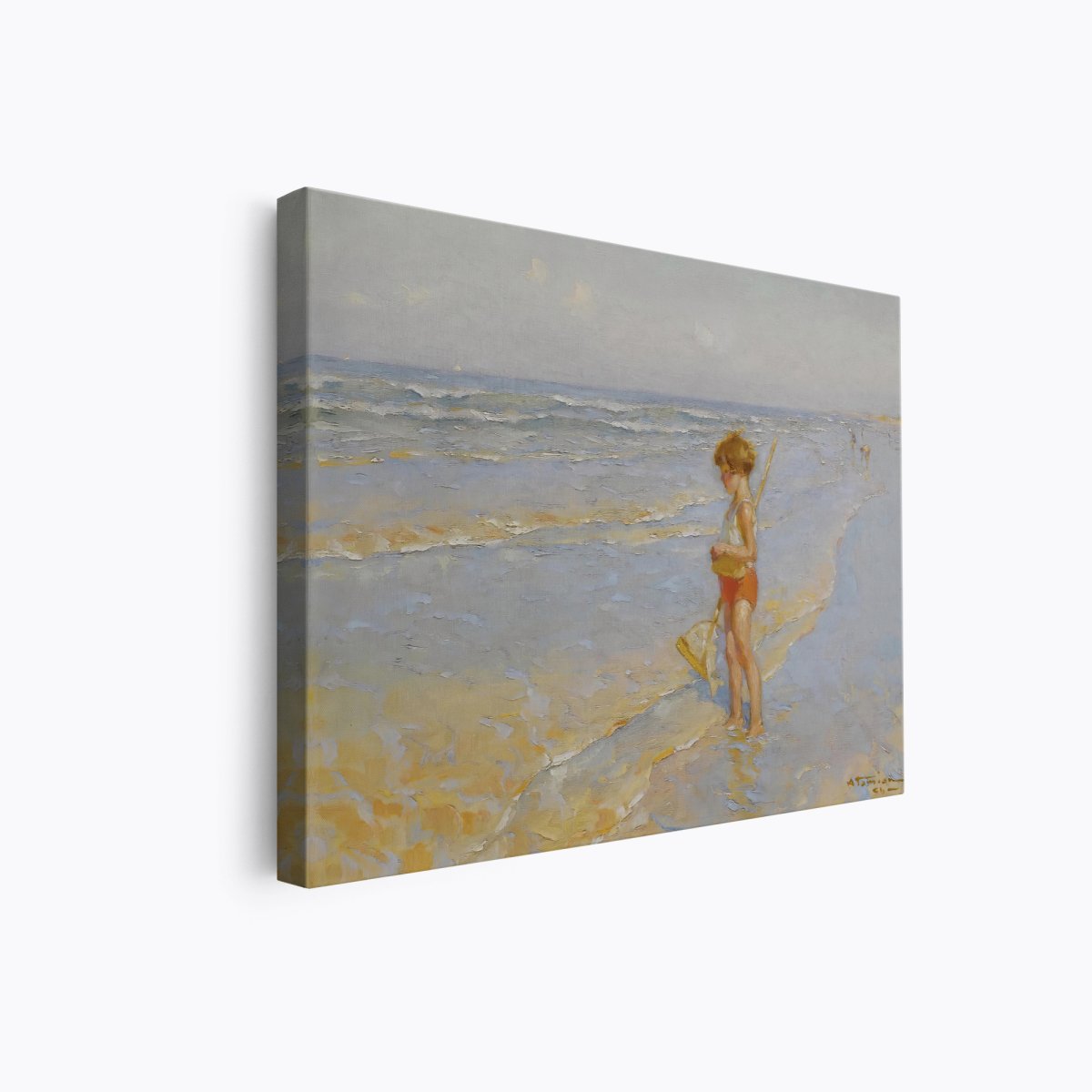 Playing On The Beach | Charles Atamian | Ave Legato Art Prints