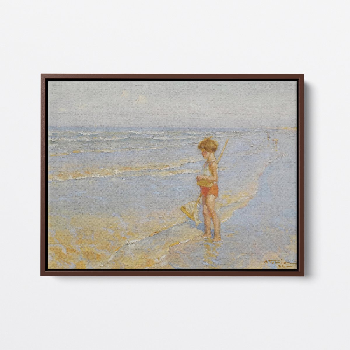 Playing On The Beach | Charles Atamian | Ave Legato Art Prints