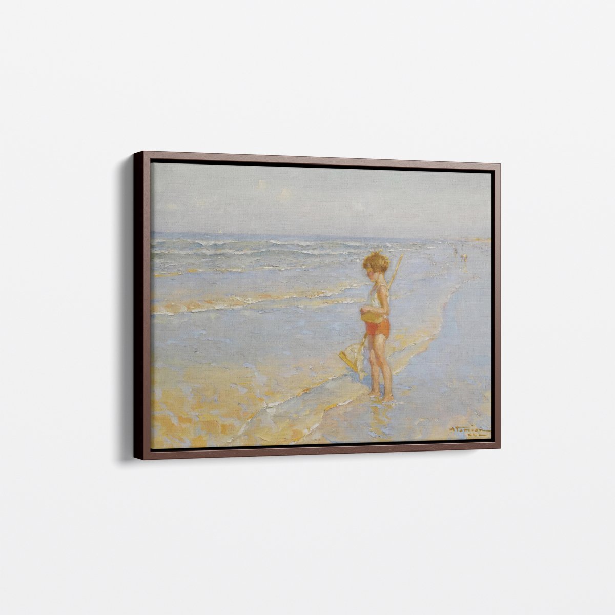 Playing On The Beach | Charles Atamian | Ave Legato Art Prints