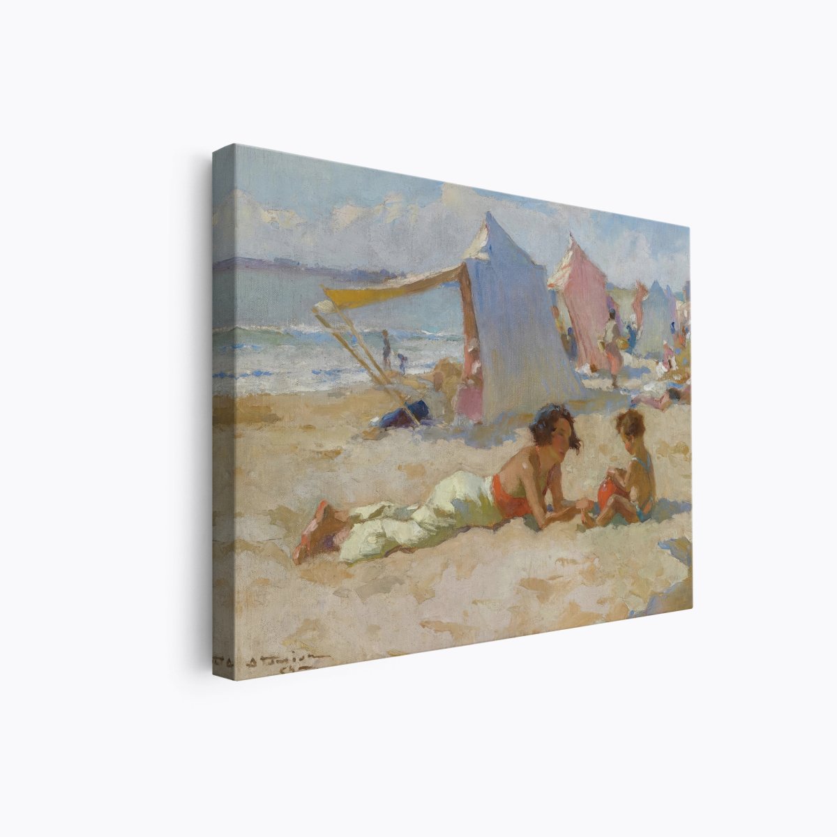 Playing On The Beach II | Charles Atamian | Ave Legato Art Prints