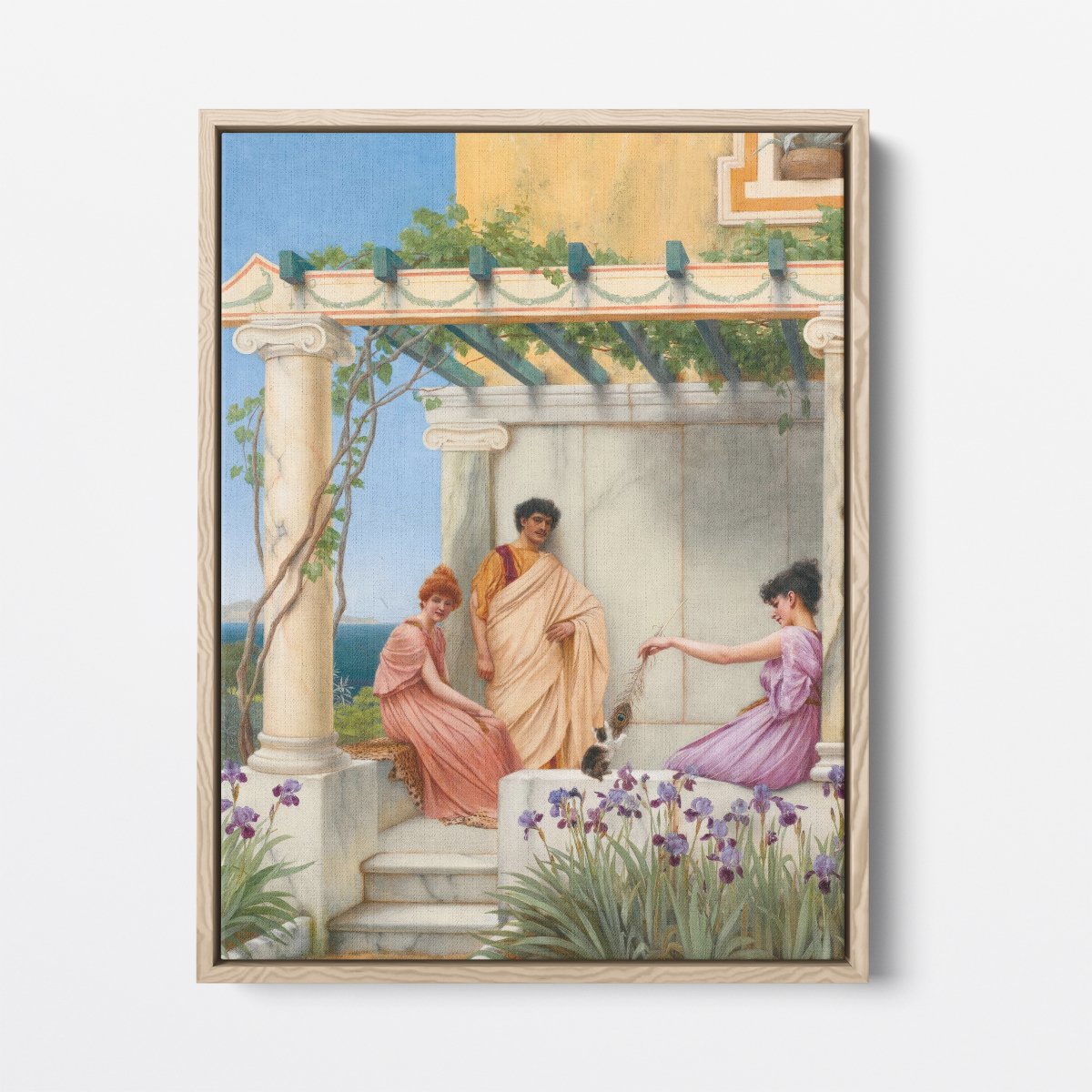 Playtime | John William Godward | Ave Legato Art Prints