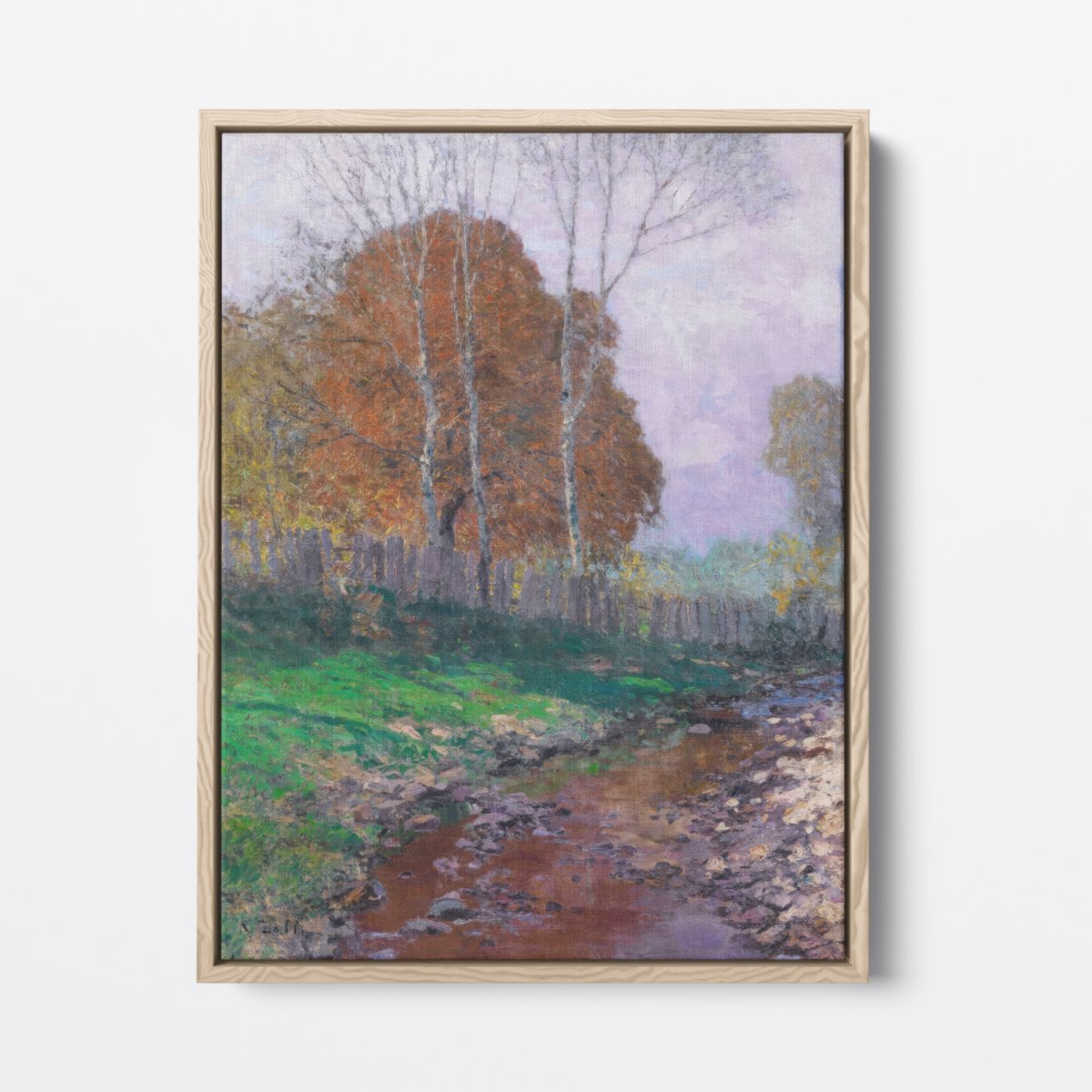 Pleasant Stream | Alfred Zoff | Ave Legato Art Prints