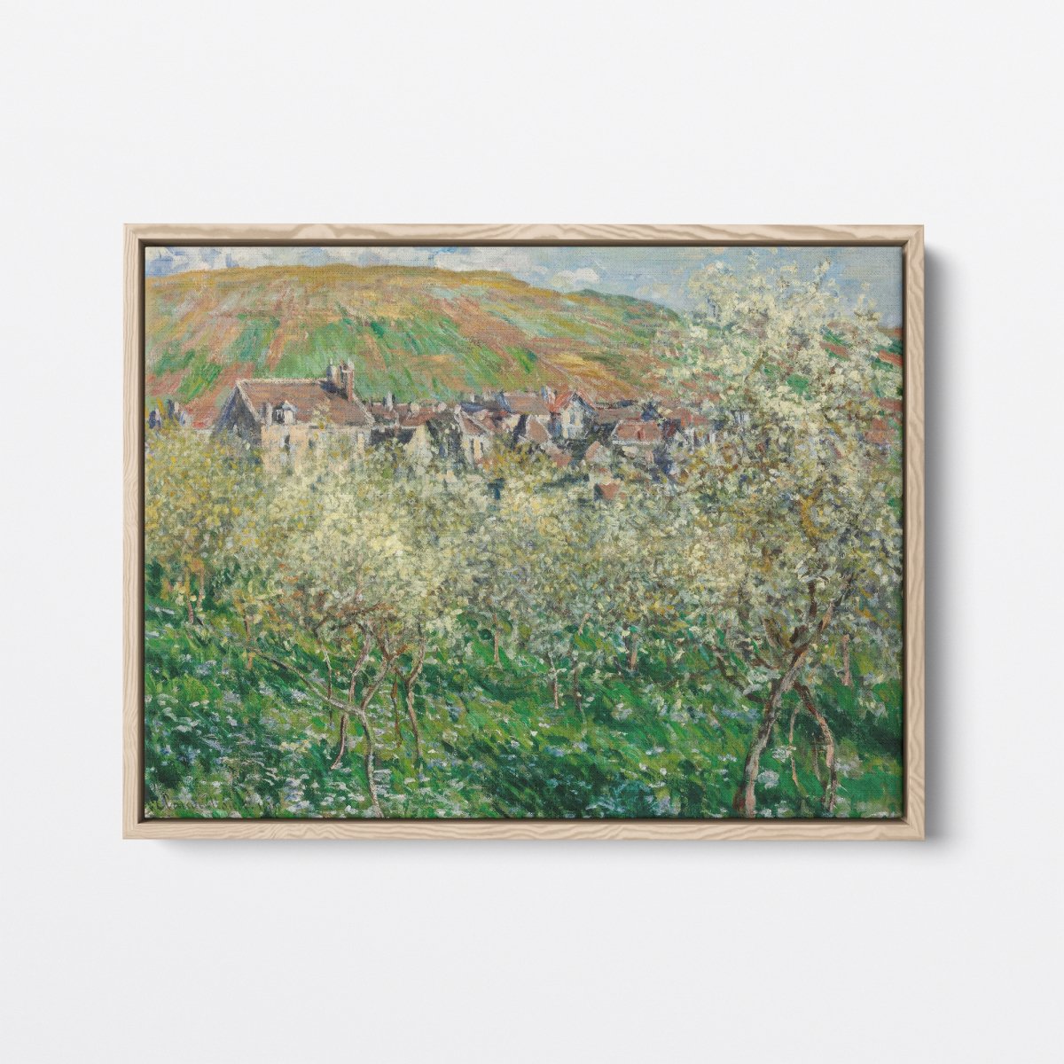 Plum Trees in Blossom | Claude Monet | Ave Legato Art Prints