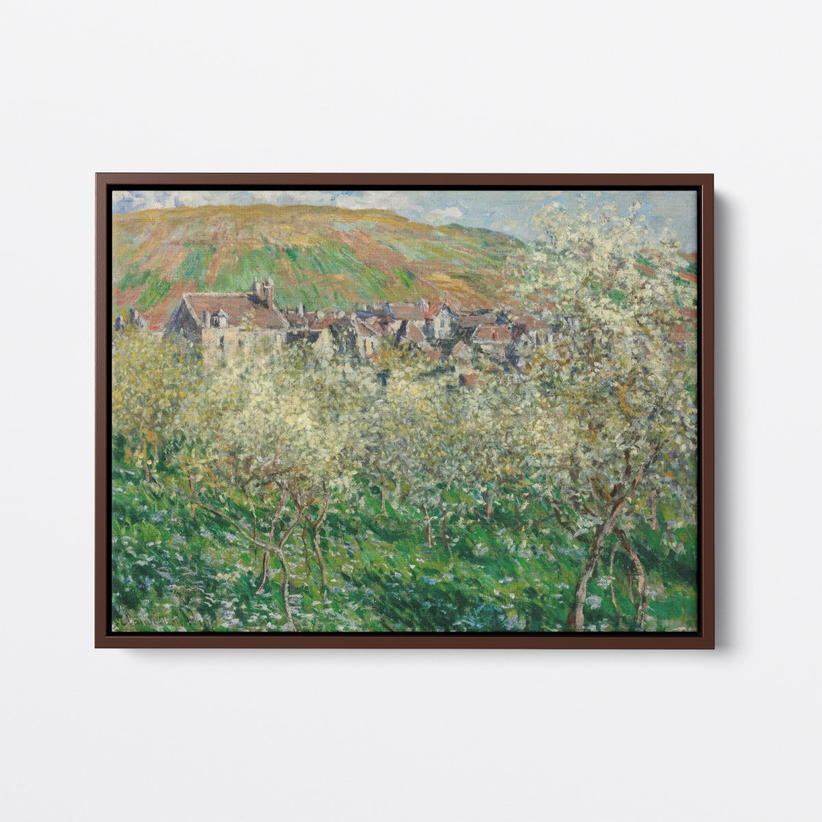 Plum Trees in Blossom | Claude Monet | Ave Legato Art Prints