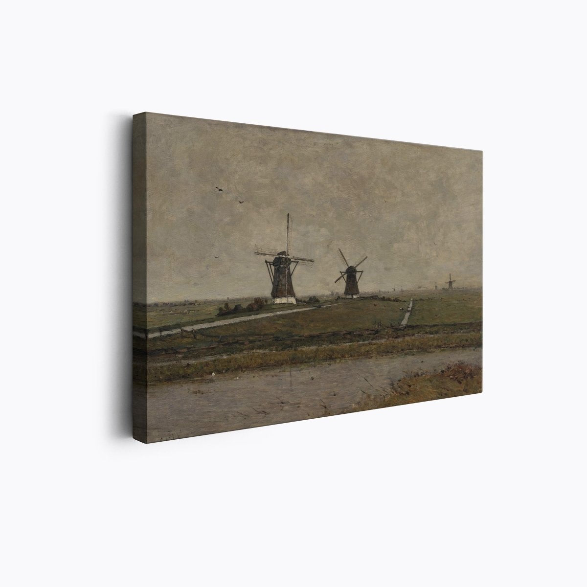 Polder With Mills Near Overschie | Paul Gabriël | Ave Legato Art Prints