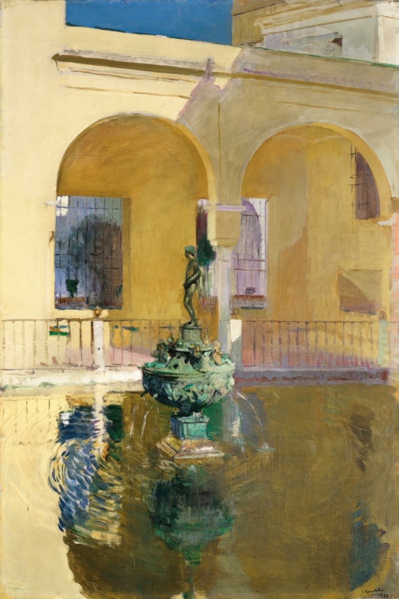 Pond of Charles V | Joaquín Sorolla | Ave Legato Art Prints