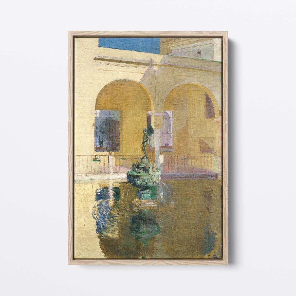 Pond of Charles V | Joaquín Sorolla | Ave Legato Art Prints