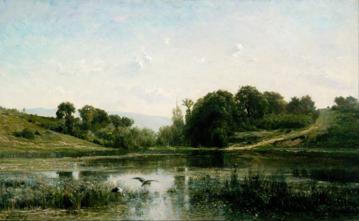 Ponds of Gylieu | Charles Daubigny | Ave Legato Art Prints