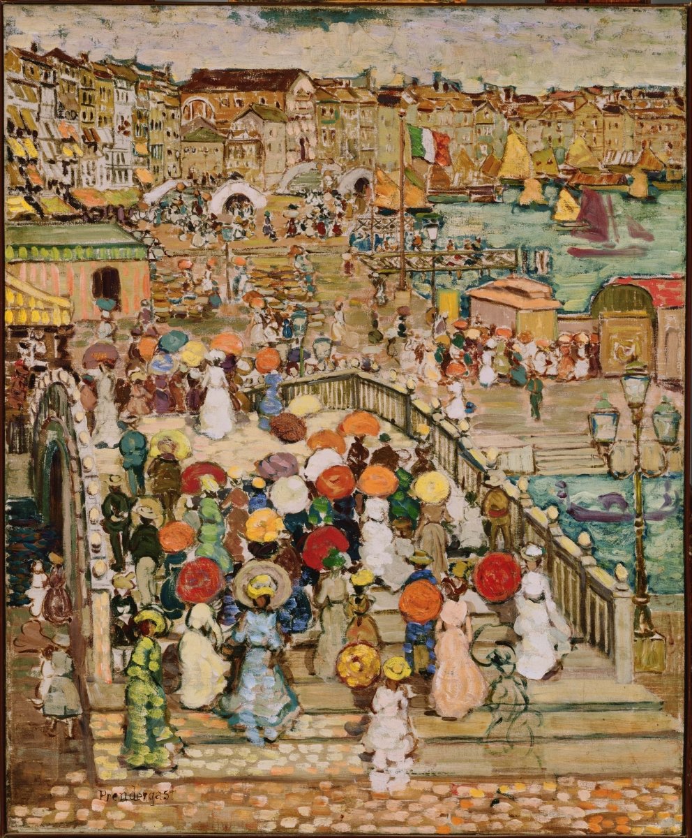 Ponte Della Paglia | Maurice Prendergast | Ave Legato Art Prints