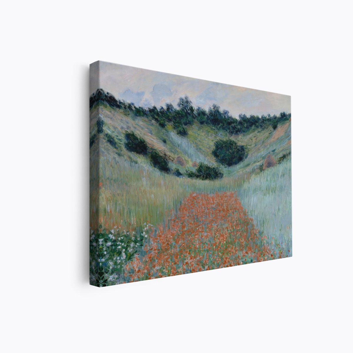 Poppy Field in a Hollow near Giverny | Claude Monet | Ave Legato Art Prints