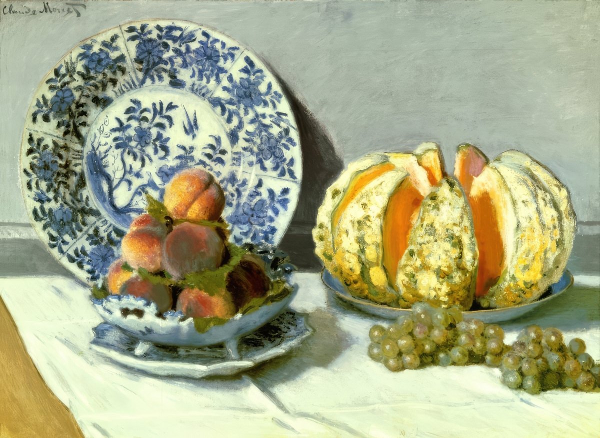 Porcelain Fruit | Claude Monet | Ave Legato Art Prints