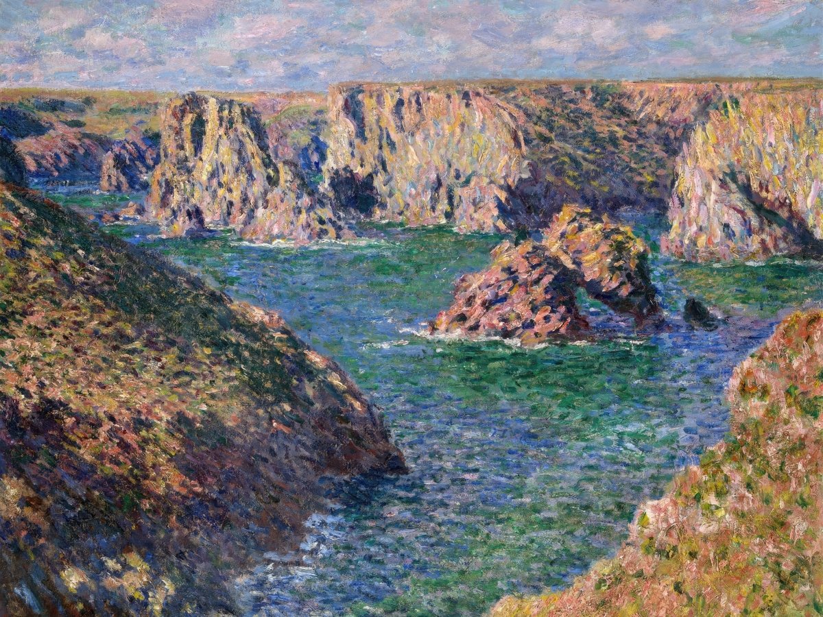 Port Donnant, Belle Ile | Claude Monet | Ave Legato Art Prints