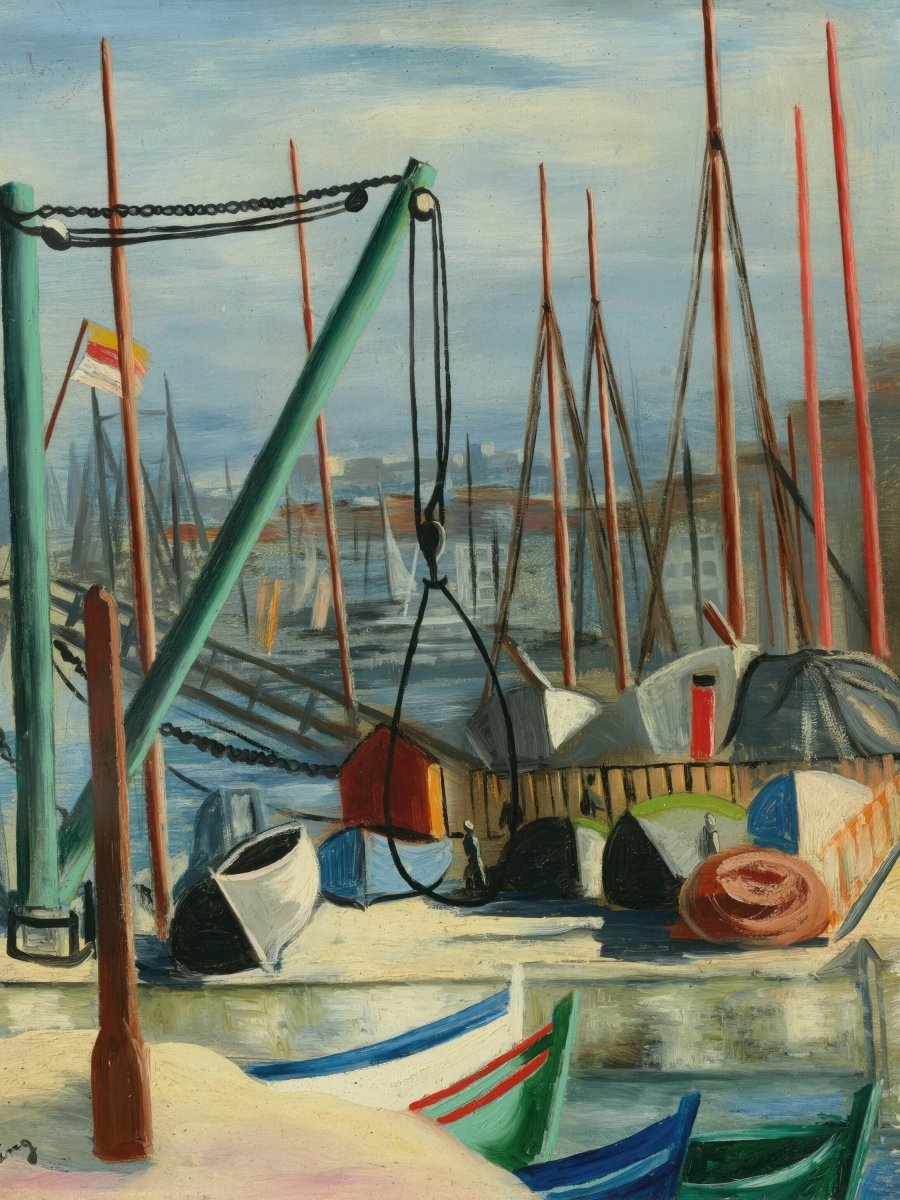 Port of Marseille | Moïse Kisling | Ave Legato Art Prints