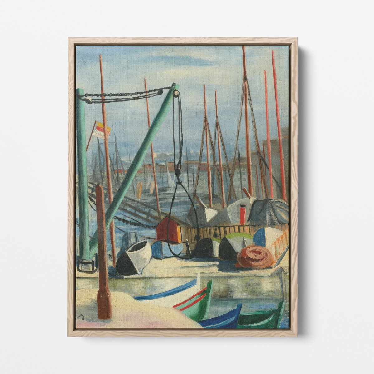 Port of Marseille | Moïse Kisling | Ave Legato Art Prints