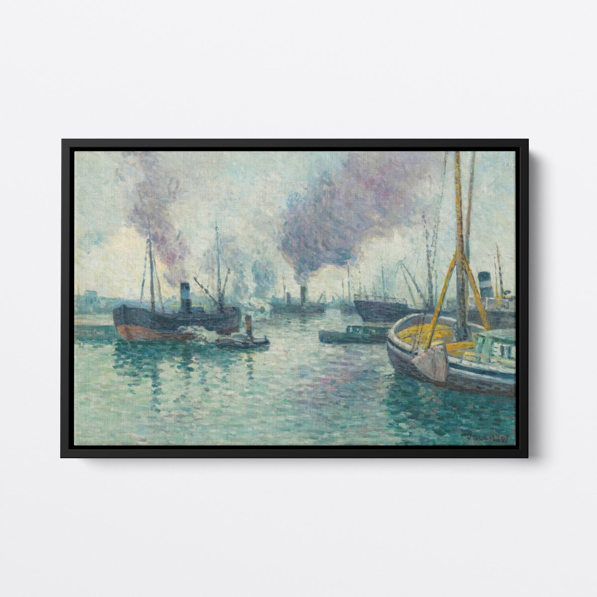 Port of Rotterdam, 1907 | Maximilien Luce | Ave Legato Art Prints