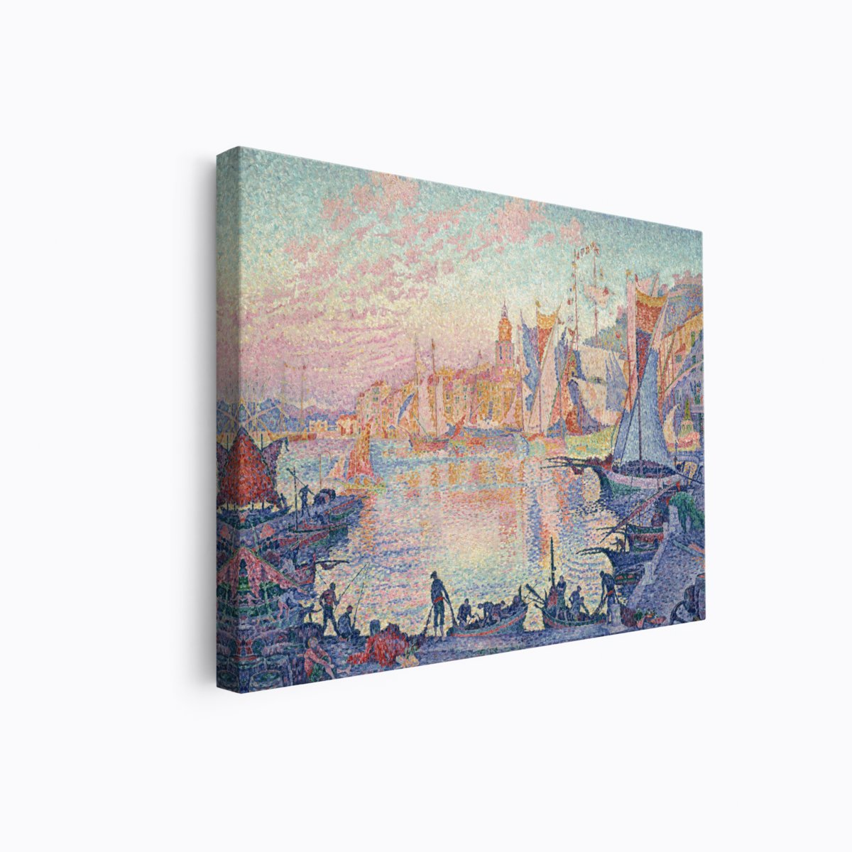 Port of Saint Tropez | Paul Signac | Ave Legato | Canvas Art Prints | Vintage Artwork