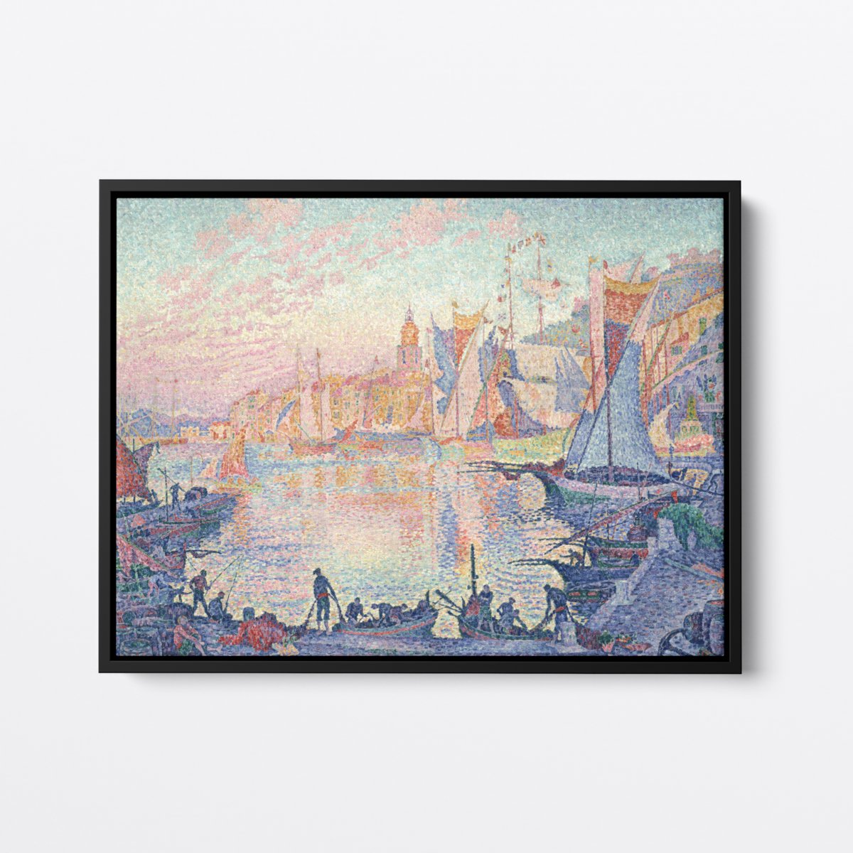 Port of Saint Tropez | Paul Signac | Ave Legato | Canvas Art Prints | Vintage Artwork