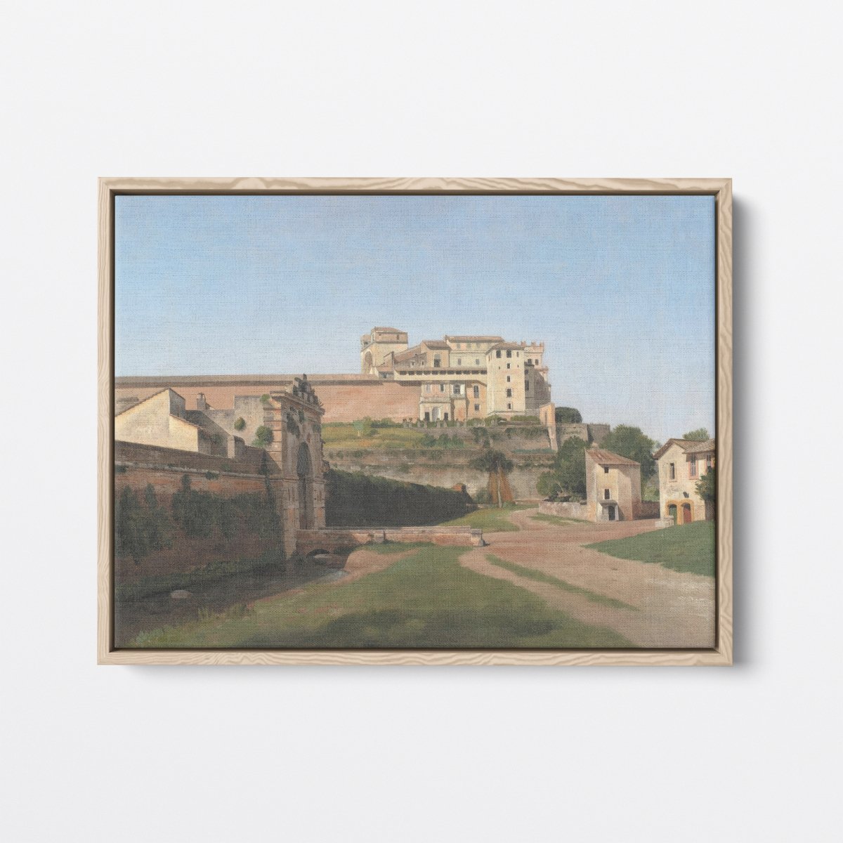 Porta Angelica and Part of the Vatican | Christoffer Eckersberg | Ave Legato Art Prints