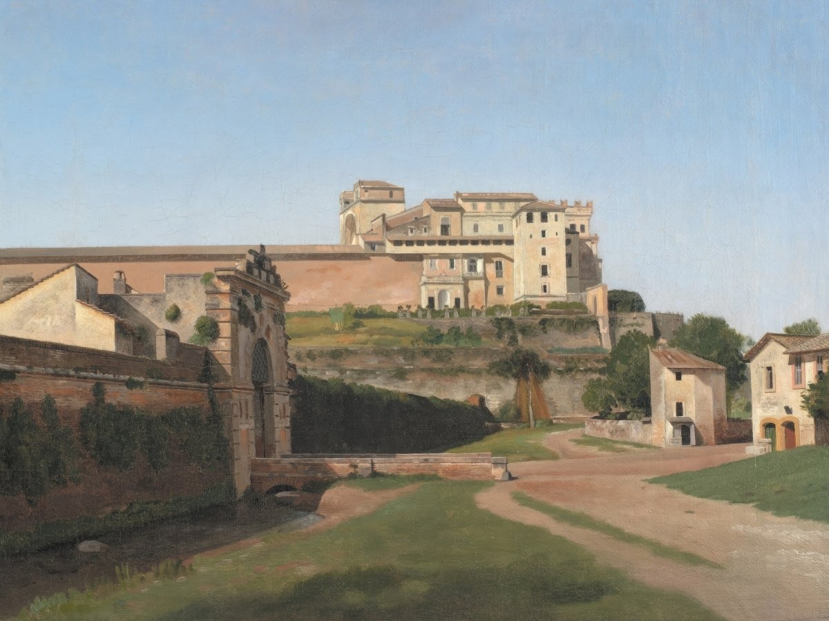 Porta Angelica and Part of the Vatican | Christoffer Eckersberg | Ave Legato Art Prints