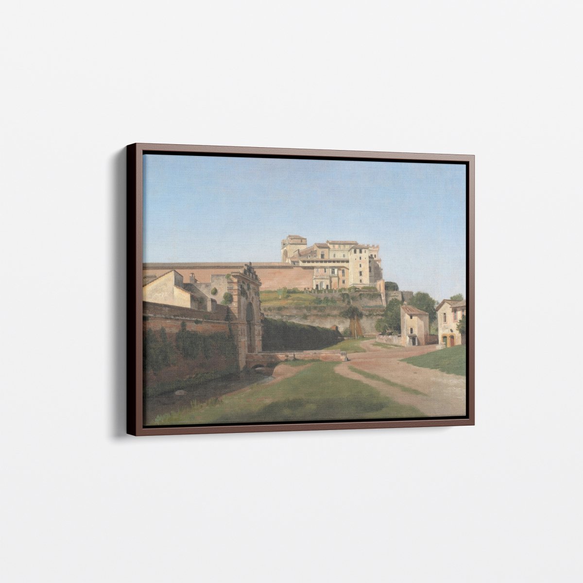 Porta Angelica and Part of the Vatican | Christoffer Eckersberg | Ave Legato Art Prints